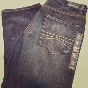 EXPRESS mens jeans. Low rise Blake style.